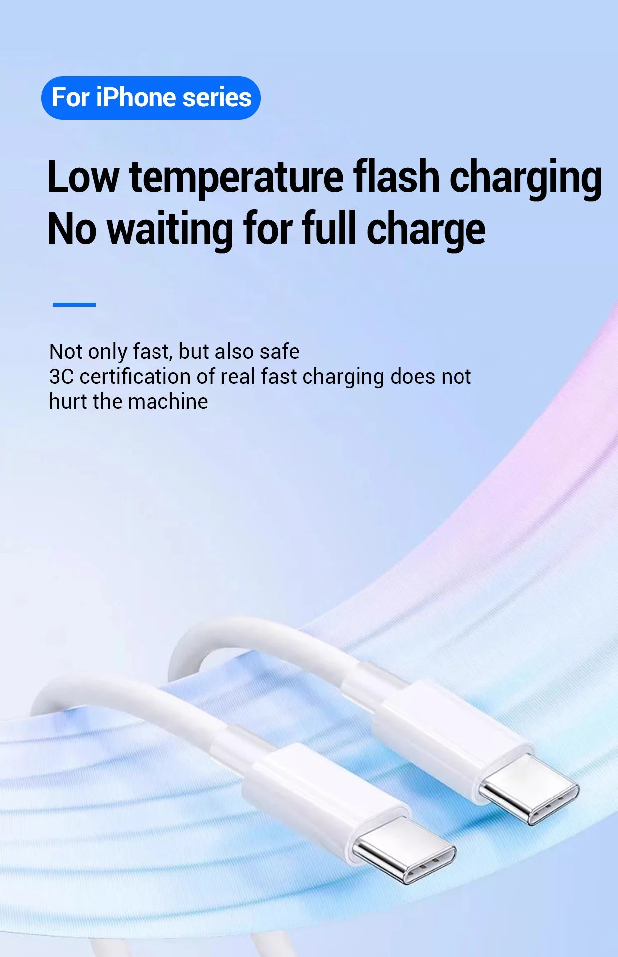 PD 20W Fast charger Cable For iphone 15 14 13 12 11 Pro Max X XS XR 8 7 6 6S Cell Phone Charger Charging Cable Accessories