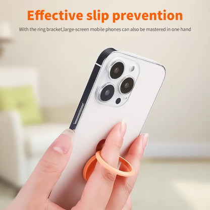 Universal Finger Ring Holder Stand for Iphone Samsung Xiaomi Mobile Phone Luxury 360° Degree Rotation Phone Back Sticker Holder