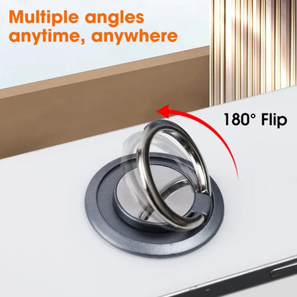 Universal Finger Ring Holder Stand for Iphone Samsung Xiaomi Mobile Phone Luxury 360° Degree Rotation Phone Back Sticker Holder