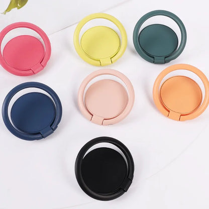 Universal Finger Ring Holder Stand for Iphone Samsung Xiaomi Mobile Phone Luxury 360° Degree Rotation Phone Back Sticker Holder